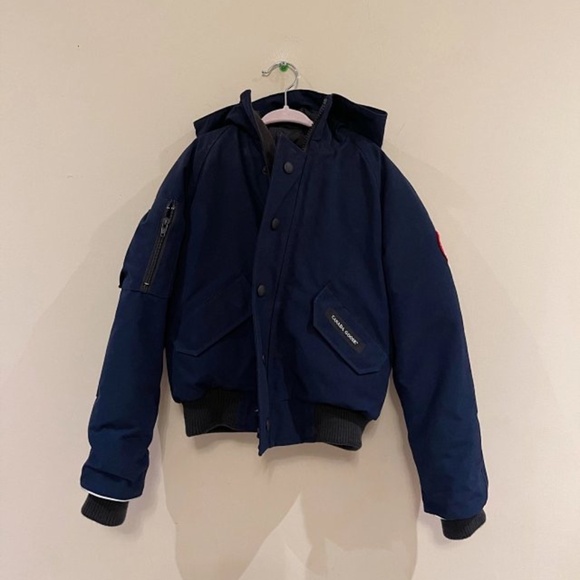 Canada Goose Youth Rundle Bomber Non-Fur Jacket XS - Picture 5 of 10
